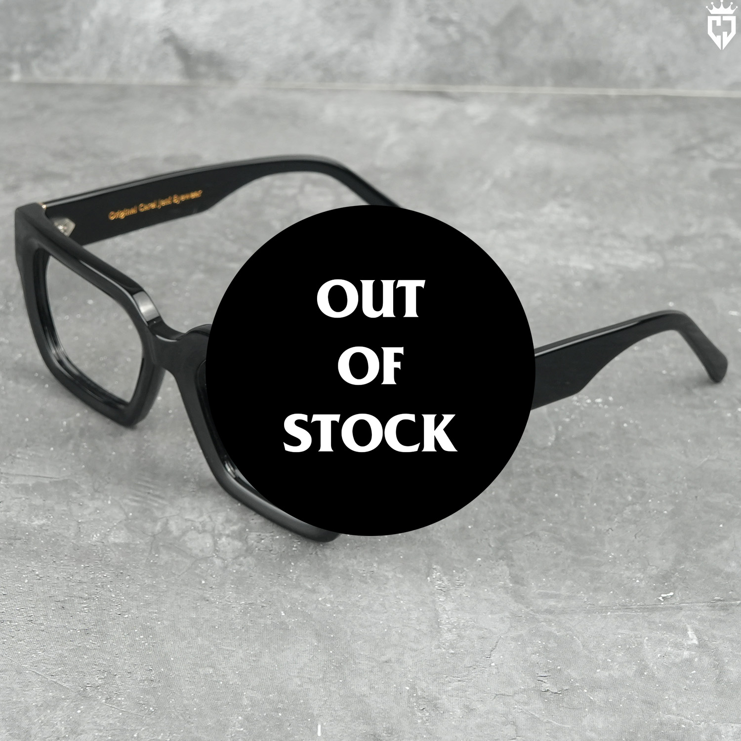 CLOVER BLACK | Original Carel Jeni Eyewear Include Lensa CLOVER BLACK | Original Carel Jeni Eyewear Include Lensa